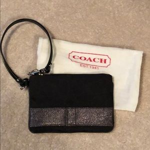 Coach wristlet - small & never used